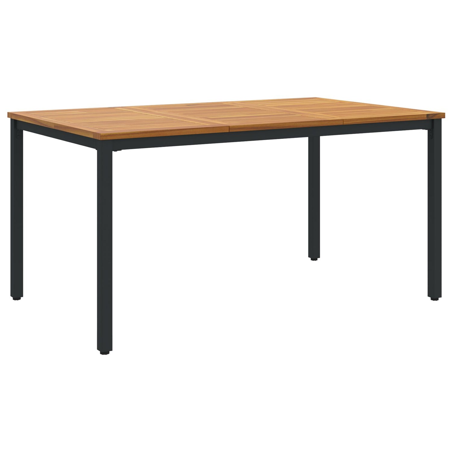 Hagebord 150X90X75 Cm Solid Akasietre Og Metall