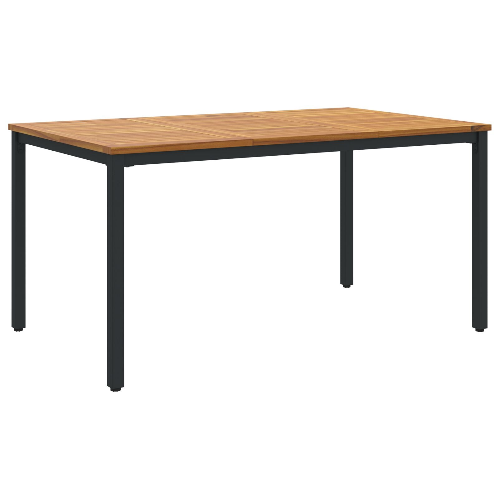 Hagebord 150X90X75 Cm Solid Akasietre Og Metall