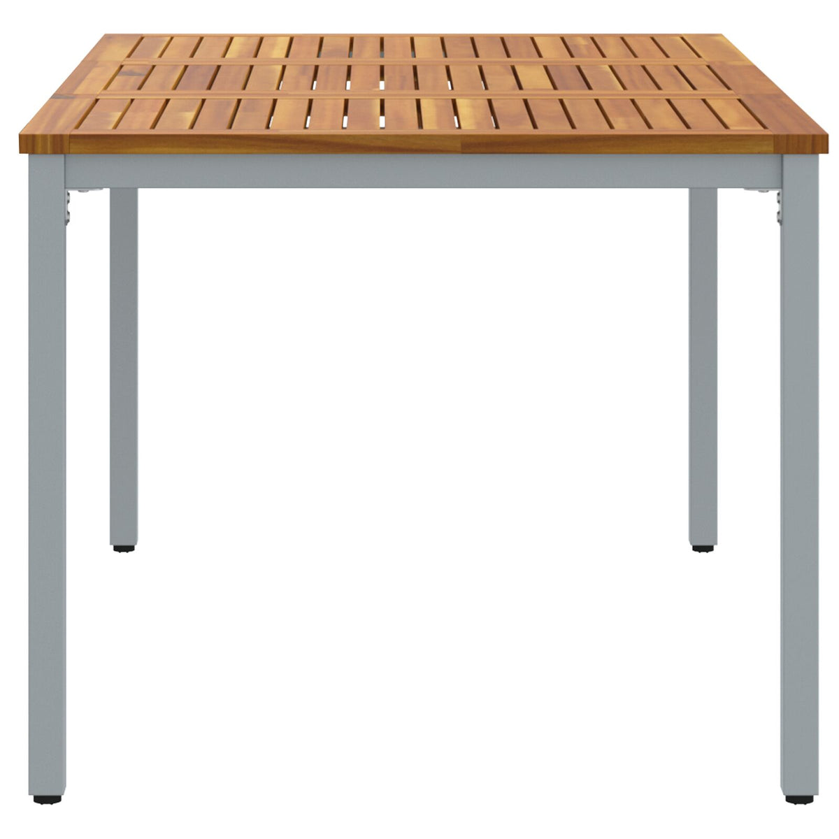 Hagebord 150X90X75 Cm Solid Akasietre Og Metall