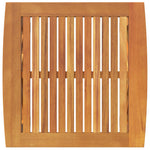 Hagebord Brun 45X45X50 Cm Solid Akasietre