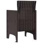 Hagemøbler 4 Stk Brun Poly Rattan