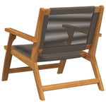 Hagemøbler 2 Stk Grå 67X77X73 Cm Solid Akasietre