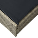 Solstol Beige 60X200X27 Cm Poly Rattan