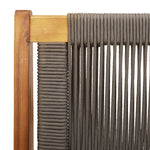 Hagemøbler 2 Stk Grå 67X77X73 Cm Solid Akasietre