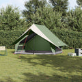 Camping Telt A-Ramme 5-Person Grønn Vanntett