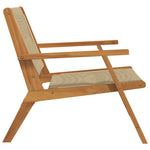 Hagebord 2 Stk Beige 67X77X73 Cm Massivt Akasietre