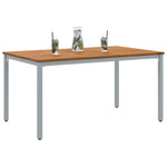 Hagebord 150X90X75 Cm Solid Akasietre Og Metall