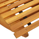 Vippestoler 2 Stk Solid Akasietre