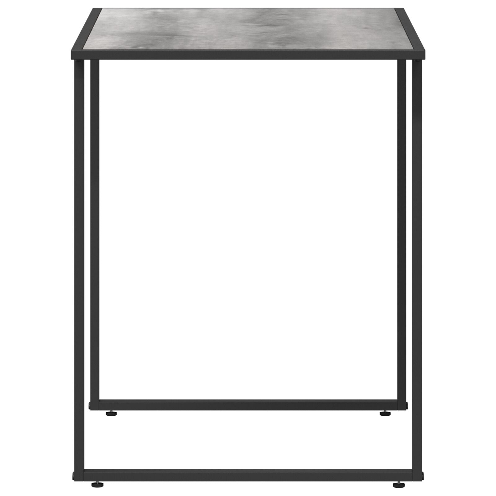 Hagebord Grå 100X55X70 Cm Dpc Og Stål