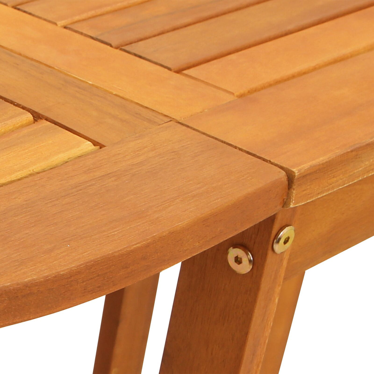 Sammenleggbart Sommerfugl Hagebord 110X60X72 Cm Solid Akasietre Oval