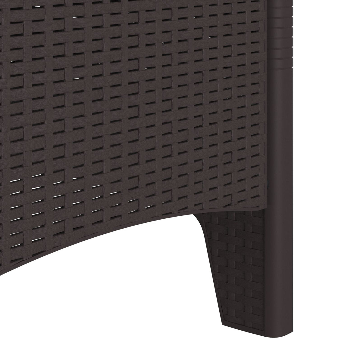 Hagemøbler 4 Stk Brun Poly Rattan