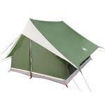 Camping Telt A-Ramme 5-Person Grønn Vanntett
