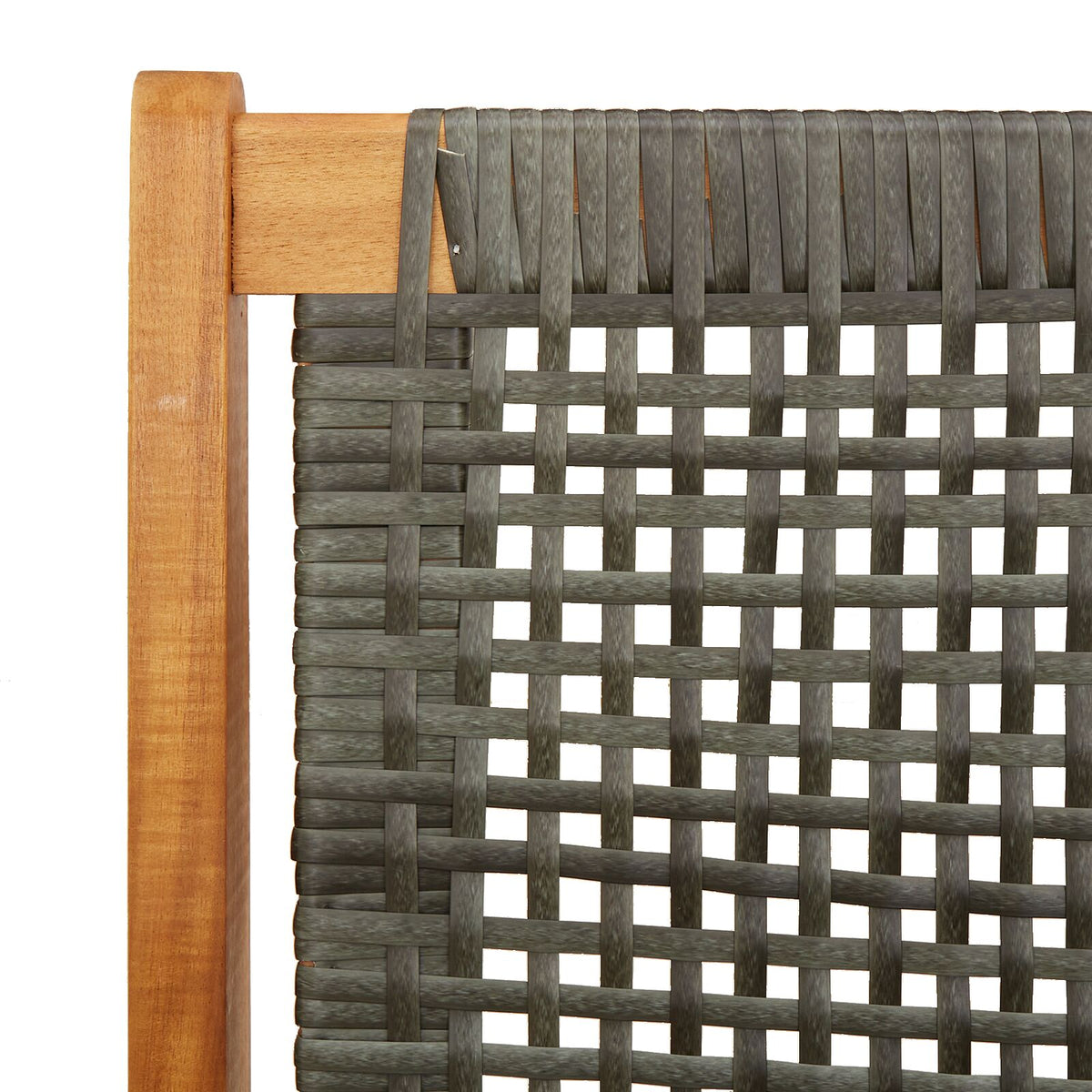 Hagebenk Grå 122X76X73.5 Cm Massivt Akasietre