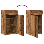 Serviesskap Med Skuff Gammelt Tre 50 X 42,5 X 93 Cm