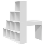 Hjørneskrivebord Hvit 101,5 X 149,5 X 149,5 Cm Konstruert Tre