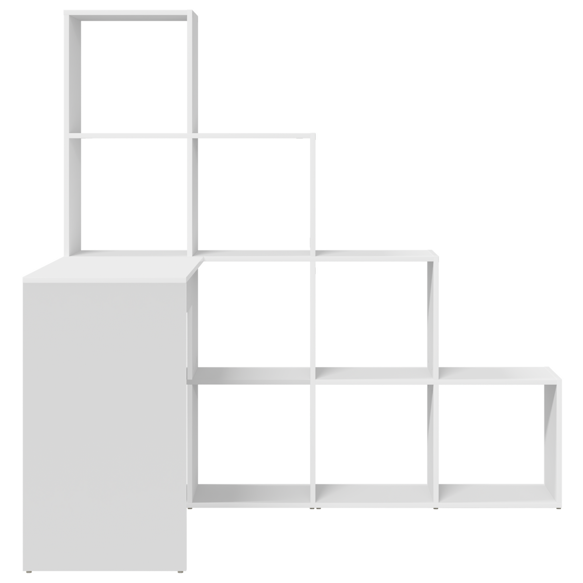 Hjørneskrivebord Hvit 101,5 X 149,5 X 149,5 Cm Konstruert Tre