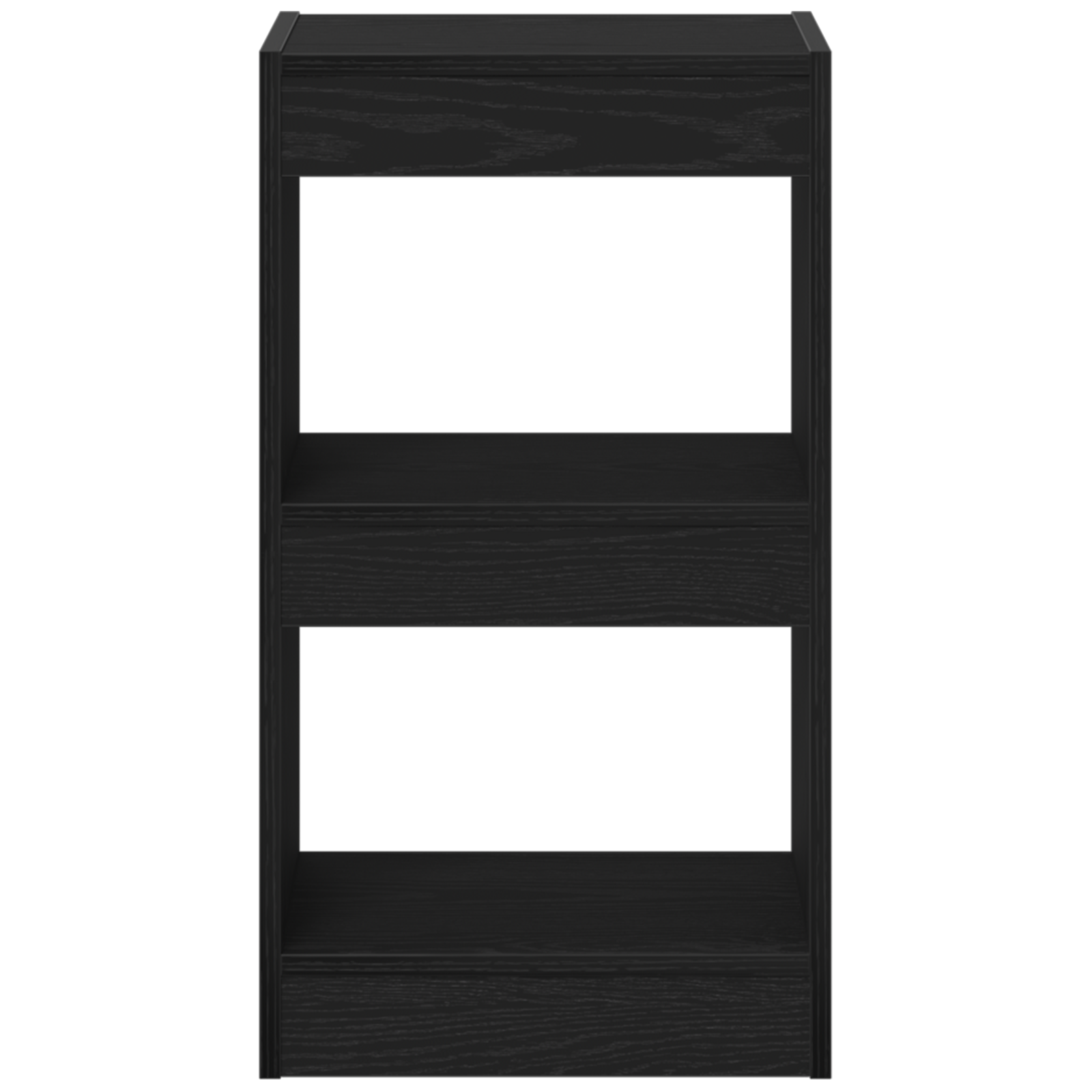 Bokskap Svart Eik 40 X 30 X 71,5 Cm Konstruert Tre