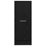 Apotekskap Svart Eik 30 X 41 X 77,5 Cm Konstruert Tre