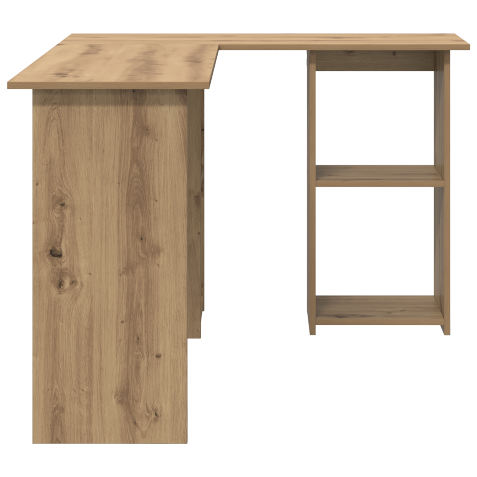 Skrivebord Artisan Eik 142 X 102 X 73 Cm Konstruert Tre