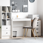 Skrivebord Hvit 90 X 40 X 76 Cm