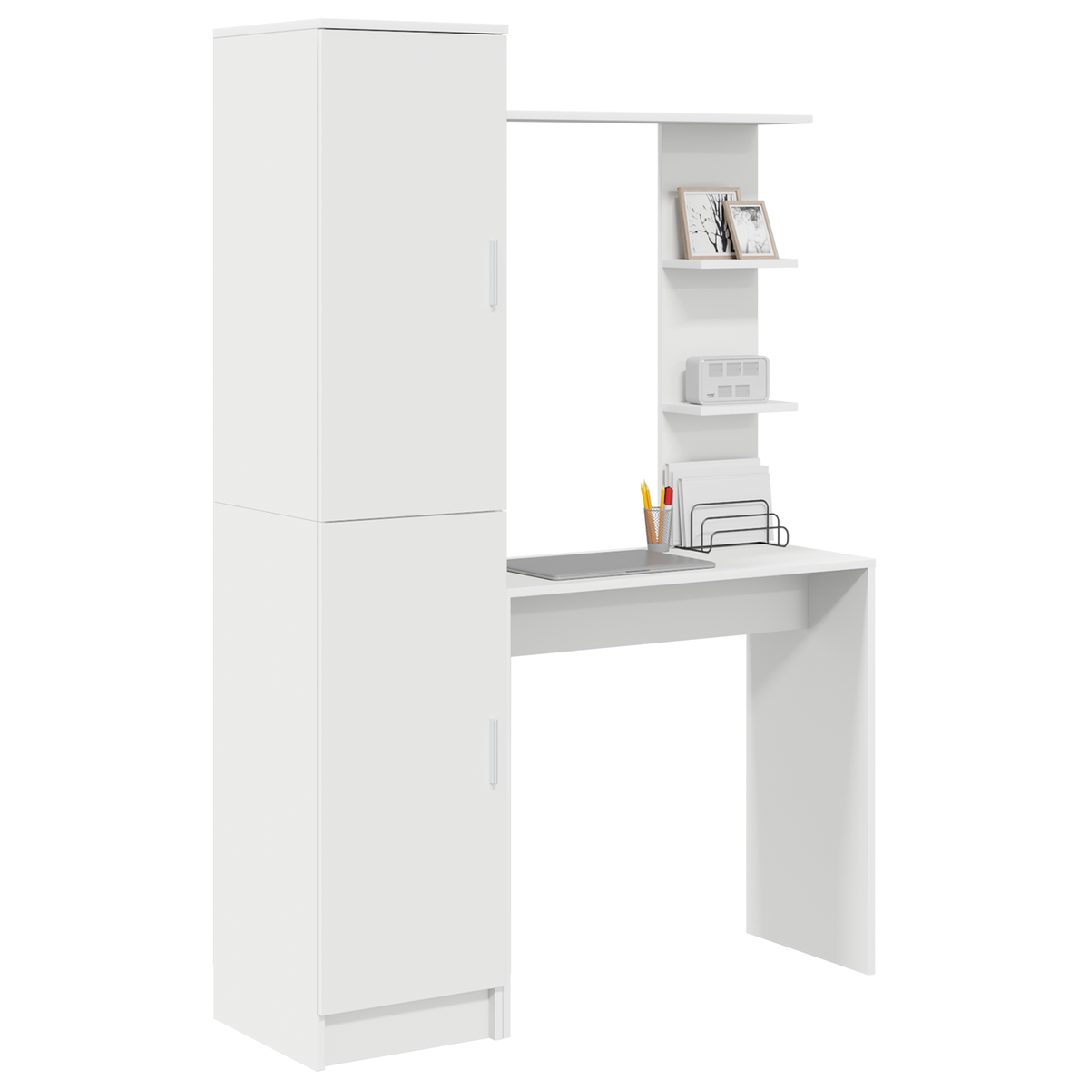Skrivebord 2 Pcs Hvit