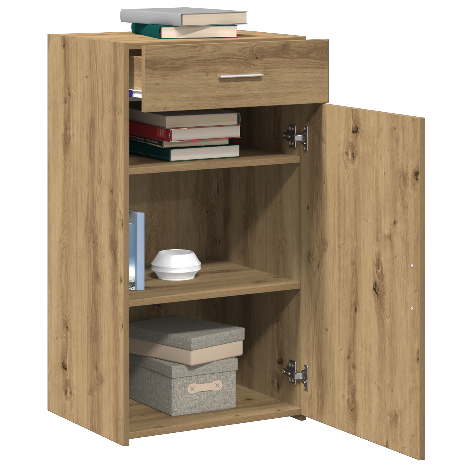 Serviesskap Med Skuff Artisan Eik 50 X 42,5 X 93 Cm