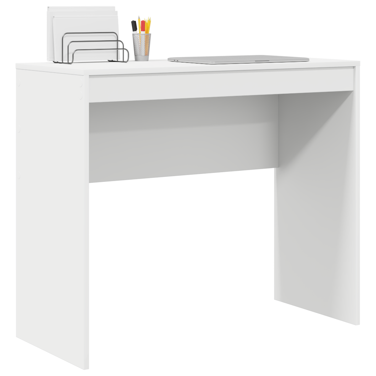 Skrivebord Hvit 90 X 40 X 76 Cm