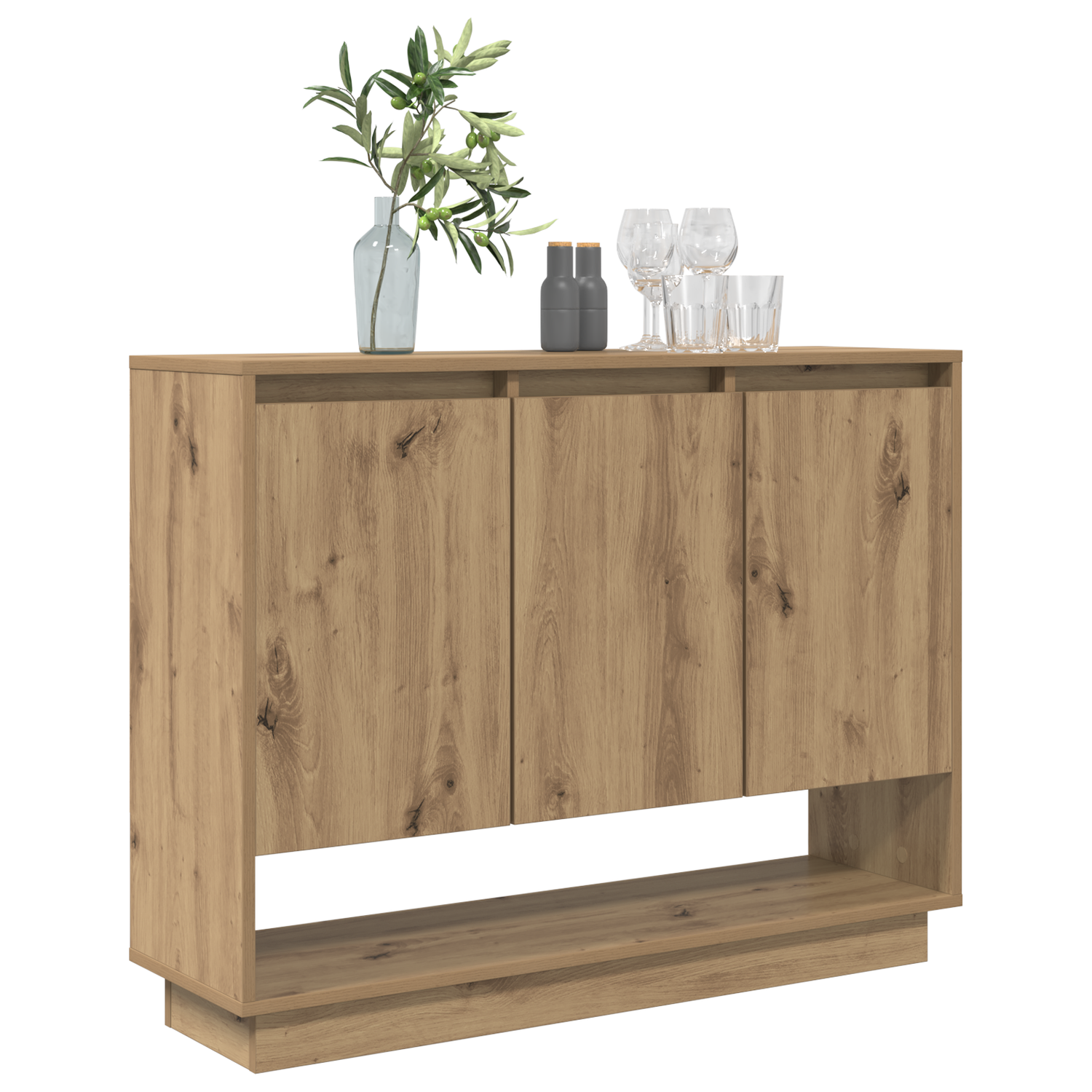 Serviesskap Artisan Eik 97 X 29 X 75 Cm Konstruert Tre