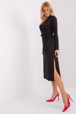 Spring Allure Daydress – Lakerta til dame fra MS StyleHaven, laget av Bomull; polyester, farge Brun, størrelse L/XL, med long ermer, perfekt til casual; dress