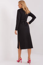 Spring Allure Daydress – Lakerta til dame fra MS StyleHaven, laget av Bomull; polyester, farge Brun, størrelse L/XL, med long ermer, perfekt til casual; dress