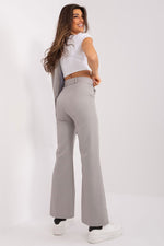 Blanke bukser til dame fra MS StyleHaven, størrelse L, med long, bukselengde long, kjolelengde maxi, kjolestil gown; sheath