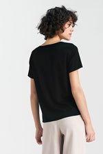Bluse Nife til dame fra MS StyleHaven, laget av Viskose, farge beige, størrelse 42, med short ermer, perfekt til casual; dress