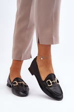 Mocassin Step in Style til dame fra MS StyleHaven, laget av polyester, farge Brun, størrelse 38, med long ermer, perfekt til dress