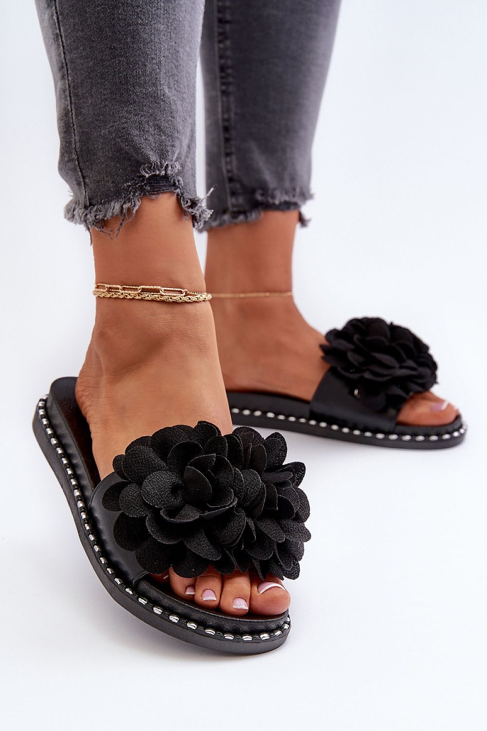 Flip-flops Step in Style til dame fra MS StyleHaven, laget av polyester, farge Blå, størrelse 41, med 45720 ermer, perfekt til casual