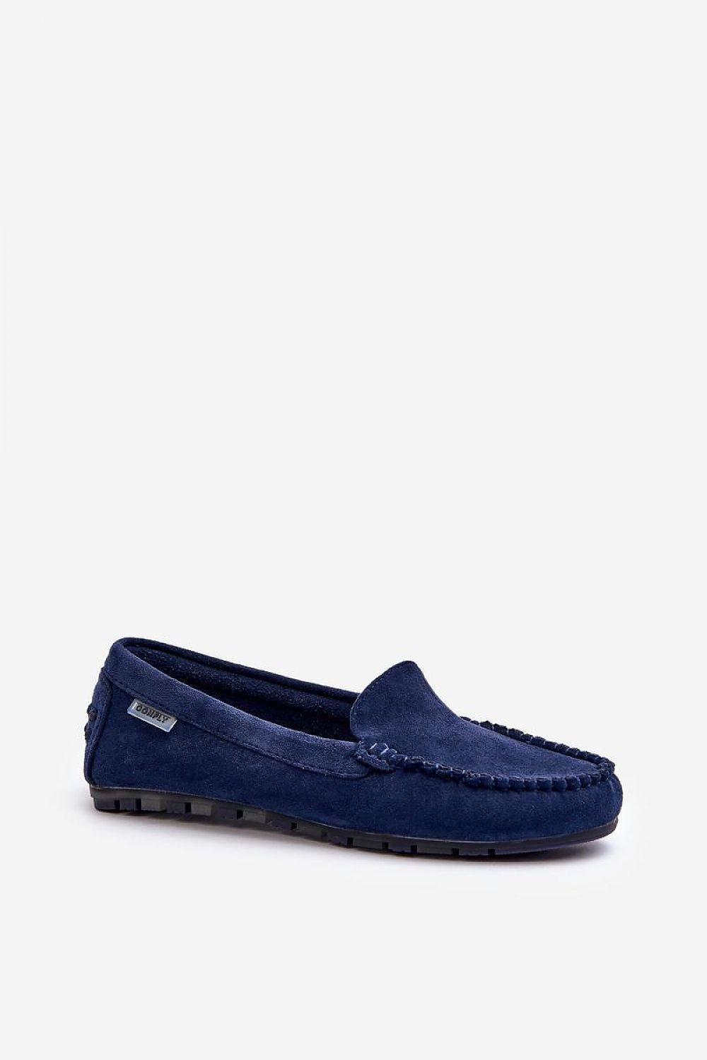 Mocassin Step in Style til dame fra MS StyleHaven, laget av polyester, farge Brun, størrelse 40, med long ermer, perfekt til casual; dress