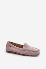 Mocassin Step in Style til dame fra MS StyleHaven, laget av polyester, farge Svart, størrelse 37, med long ermer, perfekt til casual; dress