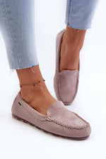 Mocassin Step in Style til dame fra MS StyleHaven, laget av polyester, farge Svart, størrelse 38, med long ermer, perfekt til casual; dress