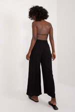 Damebukser Sublevel til dame fra MS StyleHaven; laget av Viskose; farge Svart; stÃ¸rrelse L; med short ermer