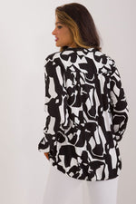 Bluse Sublevel til dame fra MS StyleHaven; laget av Viskose; farge Hvit; stÃƒÂ¸rrelse L; med long ermer