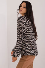 Bluse Sublevel til dame fra MS StyleHaven; laget av Viskose; farge RÃƒÂ¸d; stÃƒÂ¸rrelse L; med long ermer