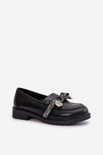 Mocassin Step in Style til dame fra MS StyleHaven, laget av polyester, farge Svart, størrelse 40, med 45720 ermer, perfekt til casual