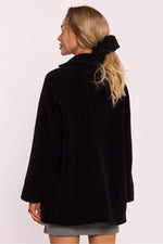 Damefrakk - Moe til dame fra MS StyleHaven, laget av Akryl; Polyamid, farge Svart, størrelse 2XL/3XL, med long ermer, perfekt til dress
