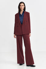 Jakke Nife til dame fra MS StyleHaven, laget av polyester; Viskose, farge Rød, størrelse 38, med long ermer, perfekt til casual; dress
