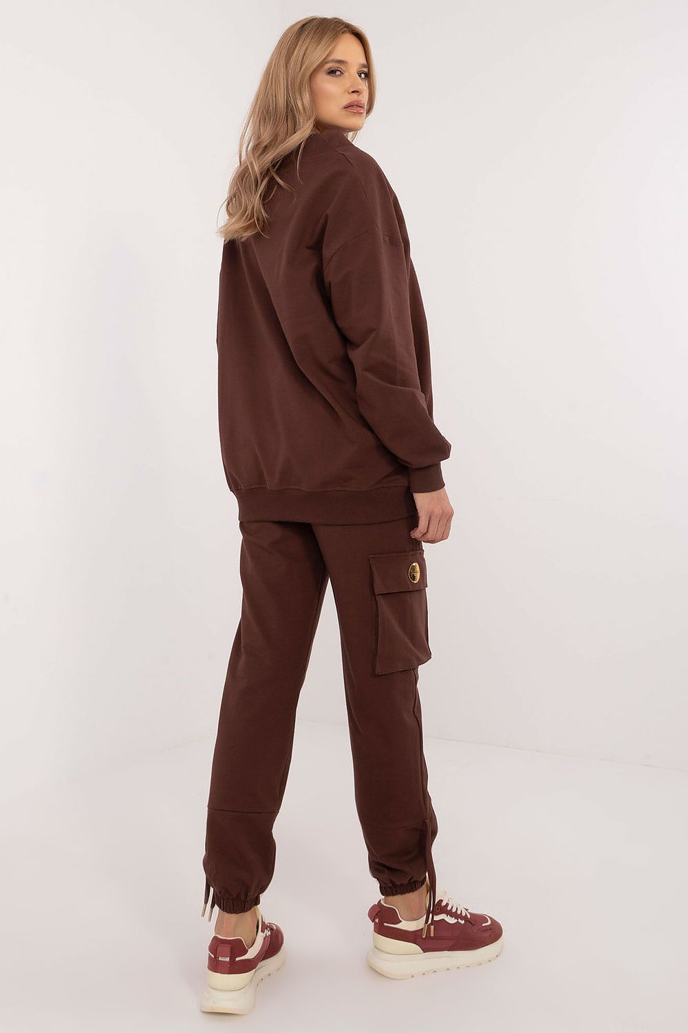 Stilig Joggedress med Kjede - FP til dame fra MS StyleHaven, størrelse s, med long, kjolelengde knee, kjolestil sweater