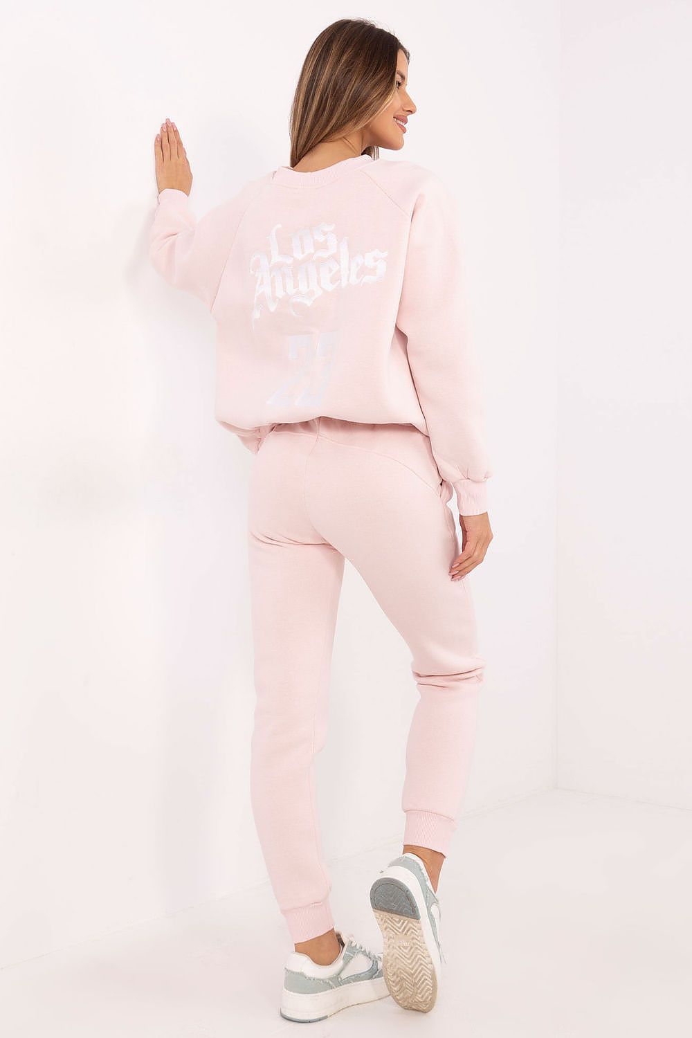 Joggedress med Broderi - FP til dame fra MS StyleHaven, størrelse one-size-fits-all, med long, kjolelengde midi, kjolestil sweater