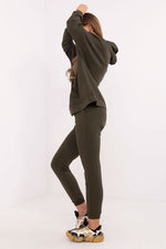 Joggedress med Kengurulomme - FP til dame fra MS StyleHaven, størrelse one-size-fits-all, med long, kjolelengde midi, kjolestil sweater