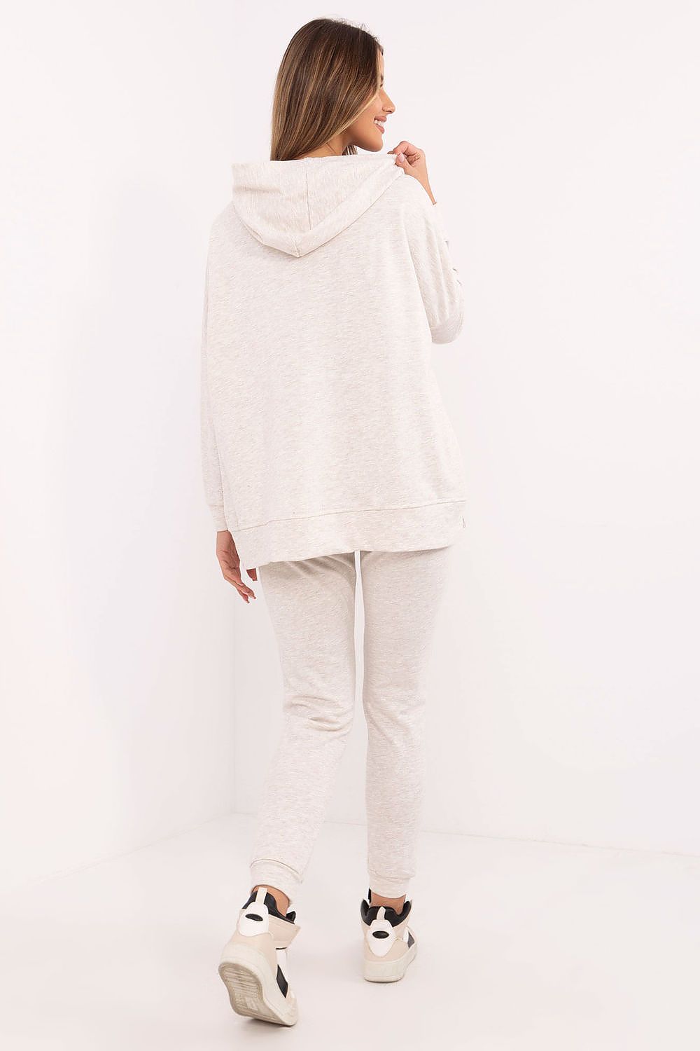 Joggedress med Kengurulomme - FP til dame fra MS StyleHaven, størrelse one-size-fits-all, med long, kjolelengde midi, kjolestil sweater