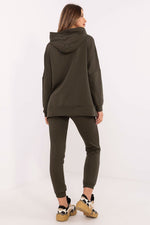Joggedress med Kengurulomme - FP til dame fra MS StyleHaven, størrelse one-size-fits-all, med long, kjolelengde midi, kjolestil sweater