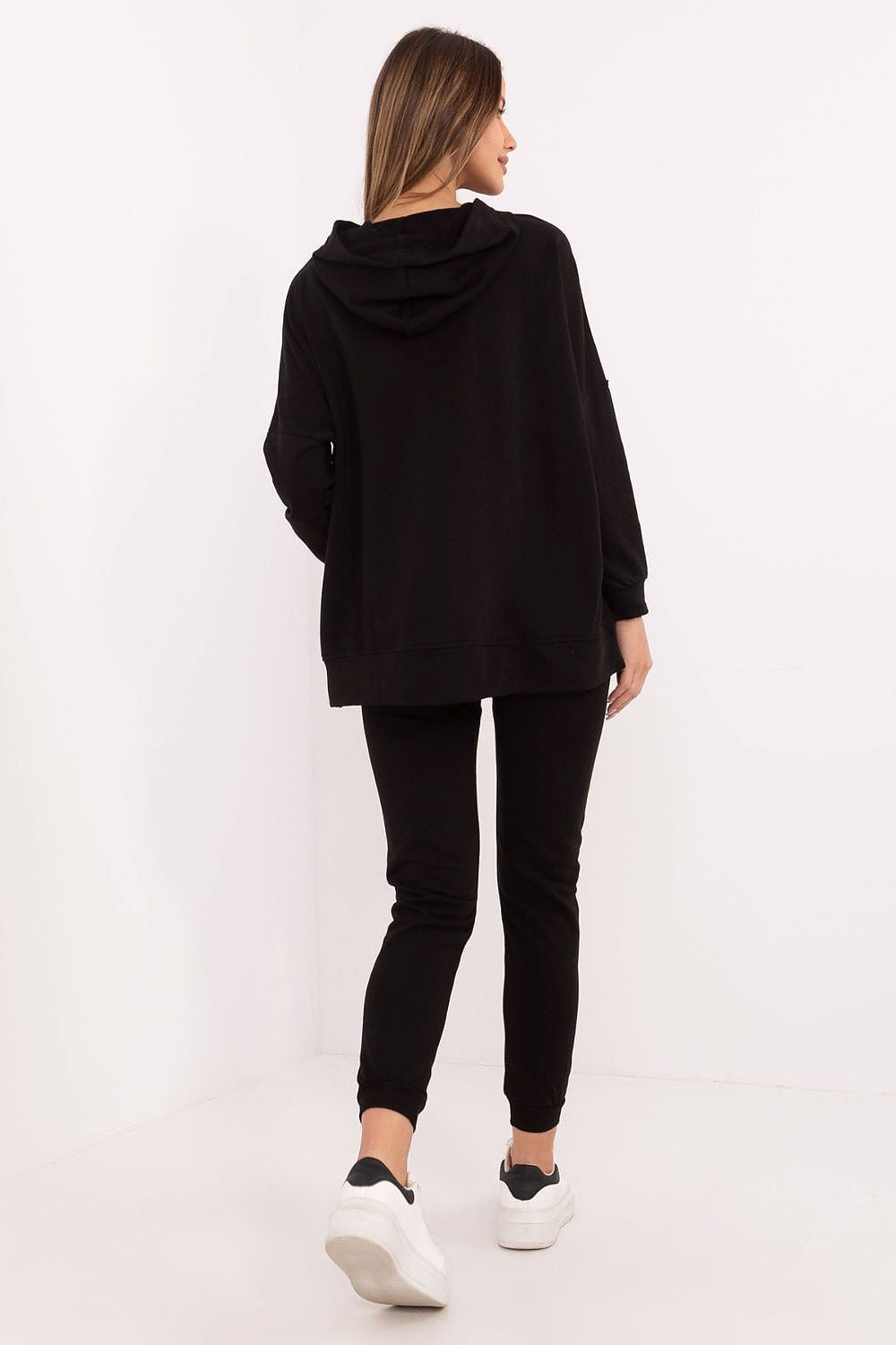Joggedress med Kengurulomme - FP til dame fra MS StyleHaven, størrelse one-size-fits-all, med long, kjolelengde midi, kjolestil sweater