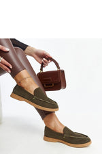 Halvsko Solea til dame fra MS StyleHaven; laget av polyester; farge GrÃ¸nn; stÃ¸rrelse 37; med 45720 ermer; perfekt til casual; dress